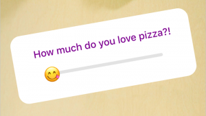 emoji slider love pizza